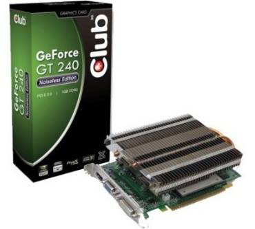 Produktbild Club 3D GeForce GT 240 (CGNX-HG2424I)