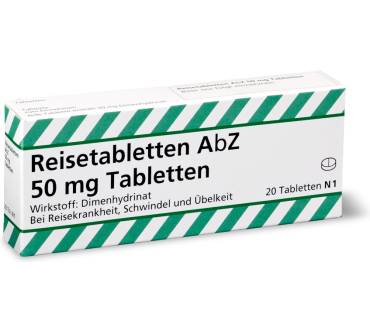 Produktbild AbZ-Pharma Reisetabletten AbZ