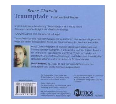 Produktbild Bruce Chatwin Traumpfade