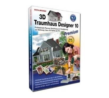 Produktbild Data Becker 3D Traumhaus Designer 10 Premium