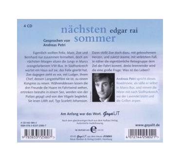 Produktbild Edgar Rai Nächsten Sommer