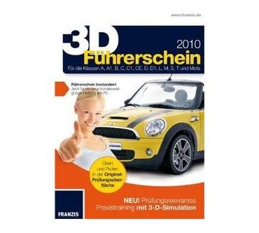 Produktbild Franzis 3D Führerschein 2010