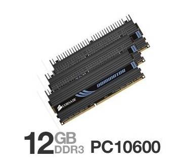 Produktbild Corsair Dominator 12GB DDR3-1600 Set (CMP12GX3M3A1600C9)