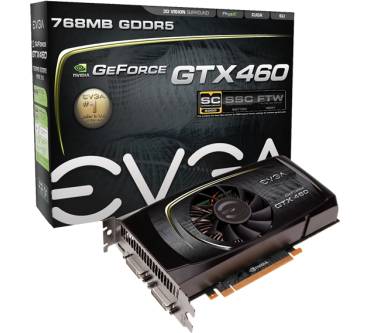 Produktbild EVGA GeForce GTX 460 768MB SuperClocked