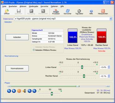 Produktbild Kanz Software Sound Normalizer 2.9