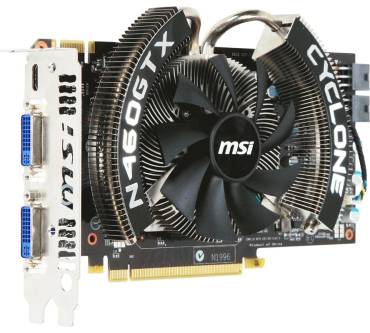 Produktbild MSI N460GTX Cyclone 768D5/OC