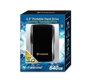 Produktbild Transcend Storejet 25D3 (640 GB)