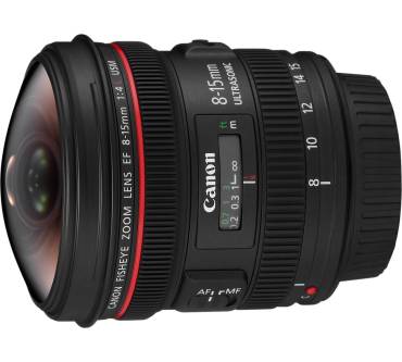 Produktbild Canon EF 8-15mm 1:4,0L Fisheye USM