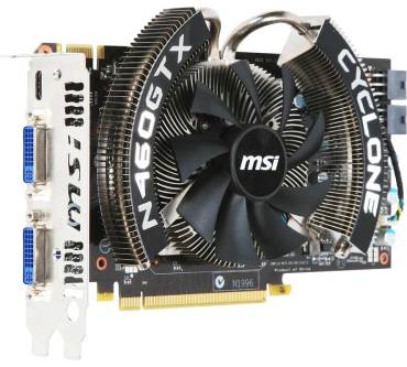 Produktbild MSI N460GTX Cyclone 1GD5/OC