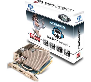 Produktbild Sapphire Radeon HD 5670 Ultimate