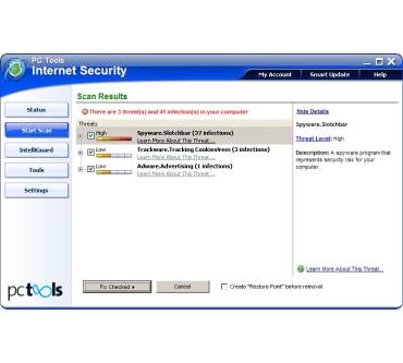 Produktbild PC Tools Internet Security 2011