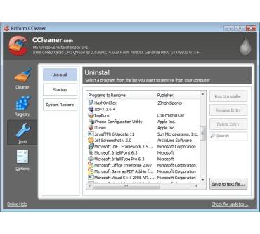 Produktbild Piriform CCleaner 2.34