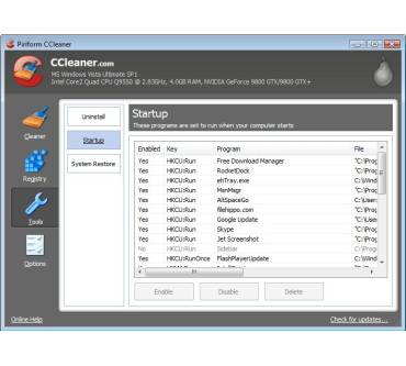 Produktbild Piriform CCleaner 2.34