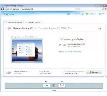 Produktbild Acronis True Image Home 2011