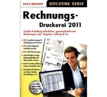 Produktbild Data Becker Rechnungsdruckerei 2011