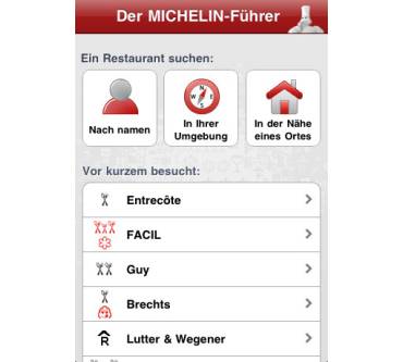 Produktbild ViaMichelin Die Restaurants aus dem MICHELIN-Führer 2010 (Europa)