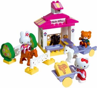 Produktbild BIG Spielwaren Play Big Bloxx - Hello Kitty Ponyhof