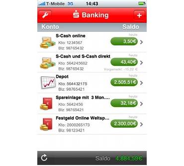 Produktbild Star Finanz S-Banking 1.5 (für iPhone)