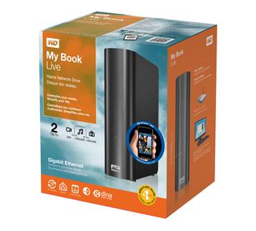 Produktbild Western Digital My Book Live 2TB (WDBACG0020HCH)