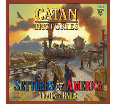 Produktbild Mayfair Games Catan Histories: Settlers of America Trails to Rails