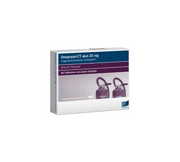 Produktbild CT Arzneimittel Omeprazol-CT akut 20 mg, Tabletten