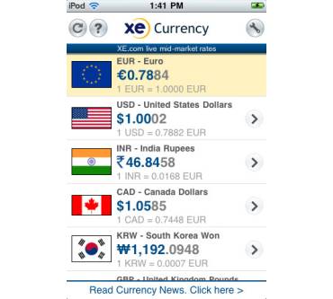 Produktbild XE.com XE Currency