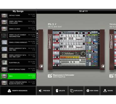 Produktbild Propellerhead Software ReBirth (für iPad)