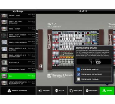 Produktbild Propellerhead Software ReBirth (für iPad)