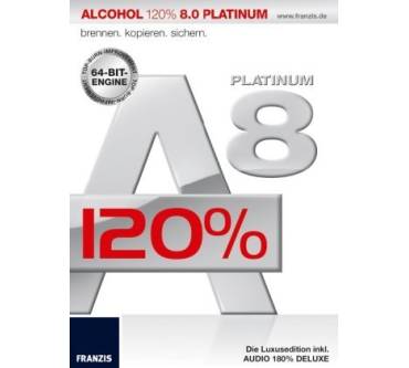 Produktbild Franzis Alcohol 120% 8.0 Platinum