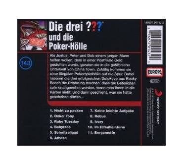 Produktbild Marco Sonnleitner Die drei ??? und die Poker-Hölle (143)