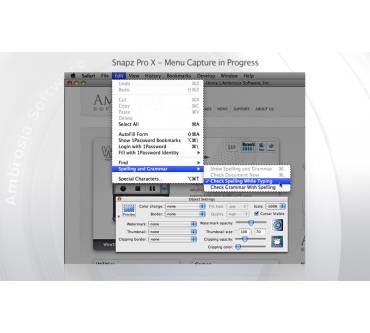 Produktbild Ambrosia Software Snapz Pro X 2.2.3