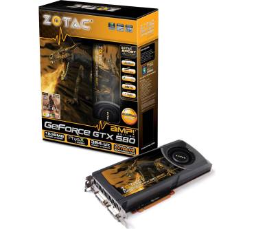 Produktbild Zotac GeForce GTX 580 AMP!