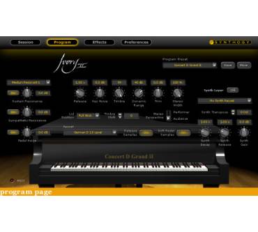 Produktbild Synthogy Ivory II Grand Pianos