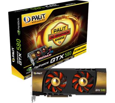 Produktbild Palit GeForce GTX 580 3GB