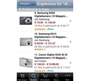 Produktbild Amazon.de Mobile