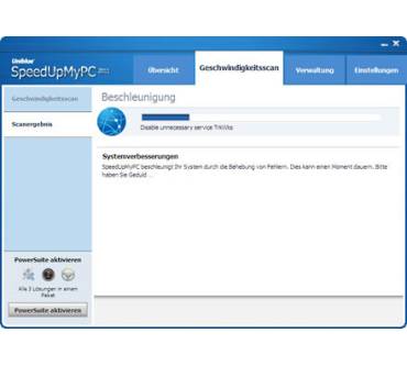 Produktbild Uniblue Speed Up My PC 2011