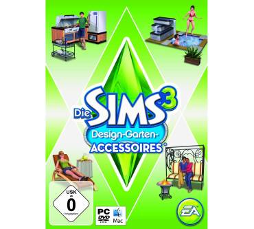 Produktbild Die Sims 3: Design-Garten-Accessoires (für PC)