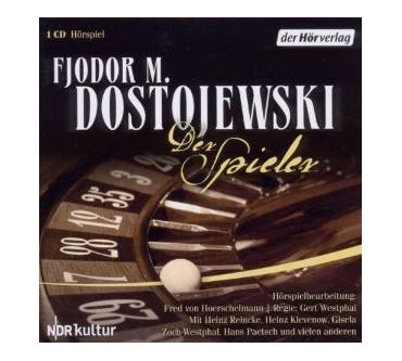 Produktbild Fjodor M. Dostojewskij Der Spieler. Hörspiel