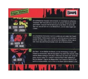 Produktbild EUROPA Die Edgar Wallace Box (Folgen 1 - 3)