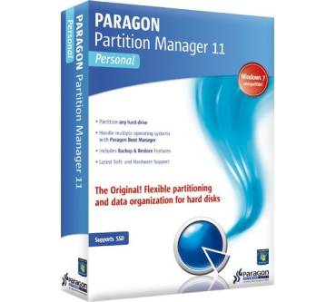 Produktbild Paragon Software Partition Manager 11 Personal