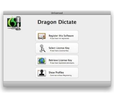 Produktbild Nuance Dragon Dictate 2 für Mac