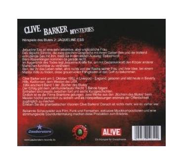 Produktbild Clive Barker Mysteries. Hörspiele des Blutes (Folgen 1 & 2)