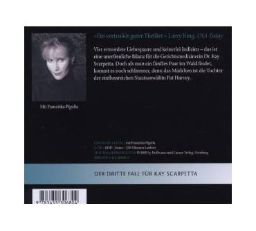 Produktbild Patricia Cornwell Das fünfte Paar