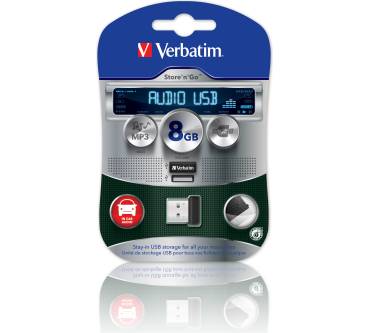 Produktbild Verbatim Store 'n' Go Audio USB (8 GB)