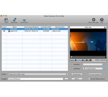 Produktbild Franzis Quick Video Converter Pro für Mac