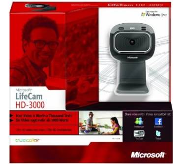 Produktbild Microsoft LifeCam HD-3000 (T3H-00003)