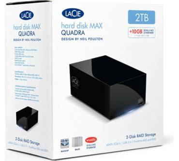 Produktbild LaCie Hard Disk MAX Quadra 2TB (301850EK)