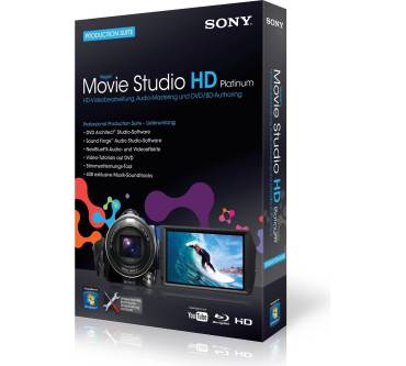 Produktbild Sony Vegas Movie Studio HD Platinum Production Suite