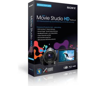 Produktbild Sony Vegas Movie Studio HD Platinum Production Suite