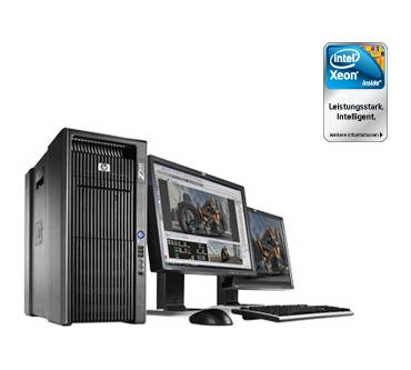 Produktbild HP Z800 Workstation (Intel Xeon E5650, 24 GB RAM, 600 GB)